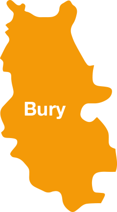 Map of Bury