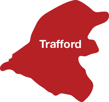 Map of Trafford