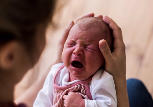 A crying baby, for ICON week