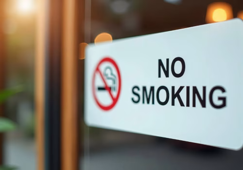 No smoking sign
