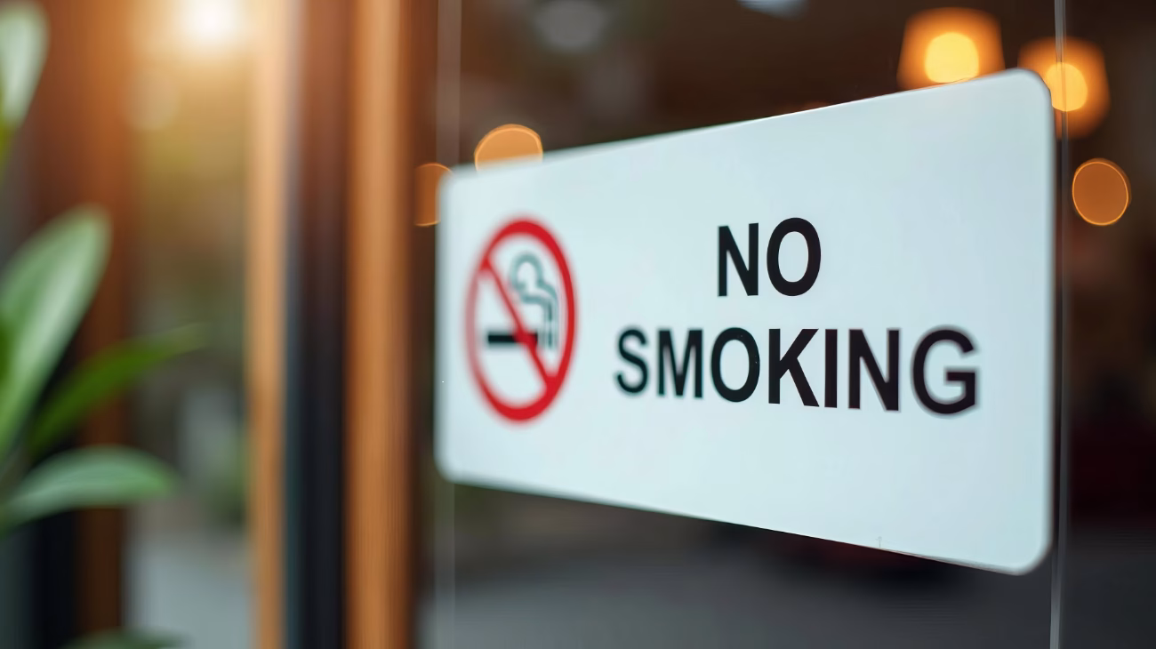 No smoking sign